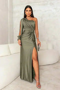 Natalia – Elegantes Ein-Schulter-Abendkleid Damen