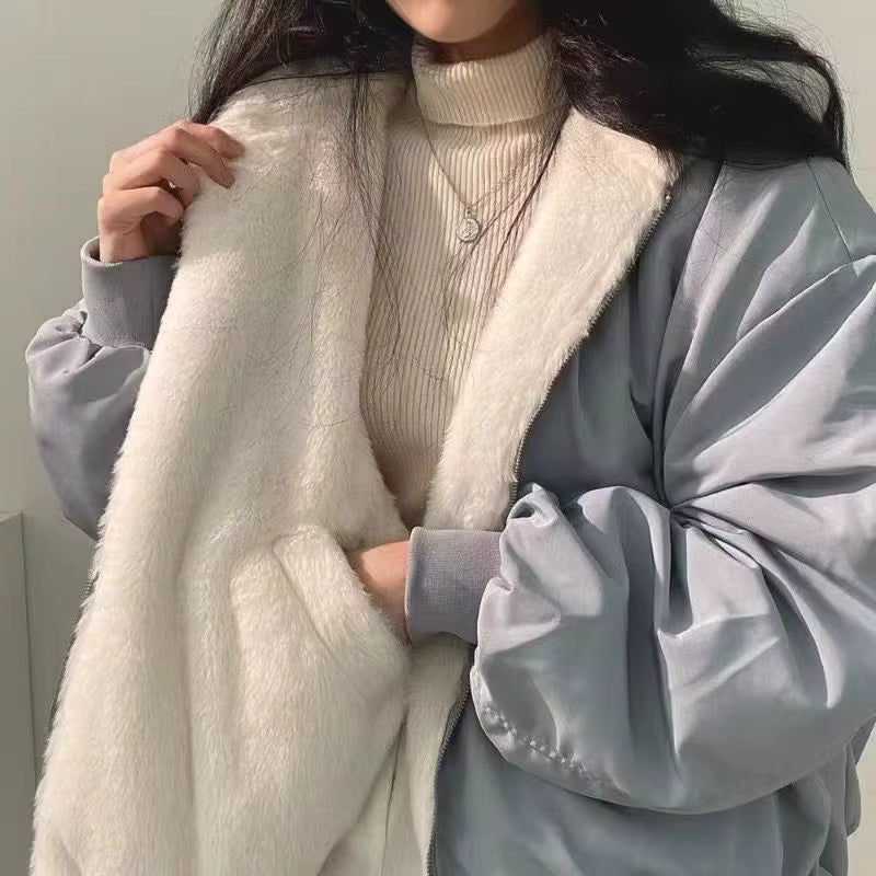 Aria – Oversize-Winterjacke mit Kuschel-Futter für Damen