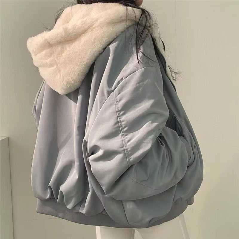 Alicja – Gefütterte Oversize-Winterjacke im modernen Casual-Look für Damen