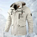 Funktionale und stylische Herrenjacke mit Kapuze - Wasserdicht von J&B - 1 - Annoboutique