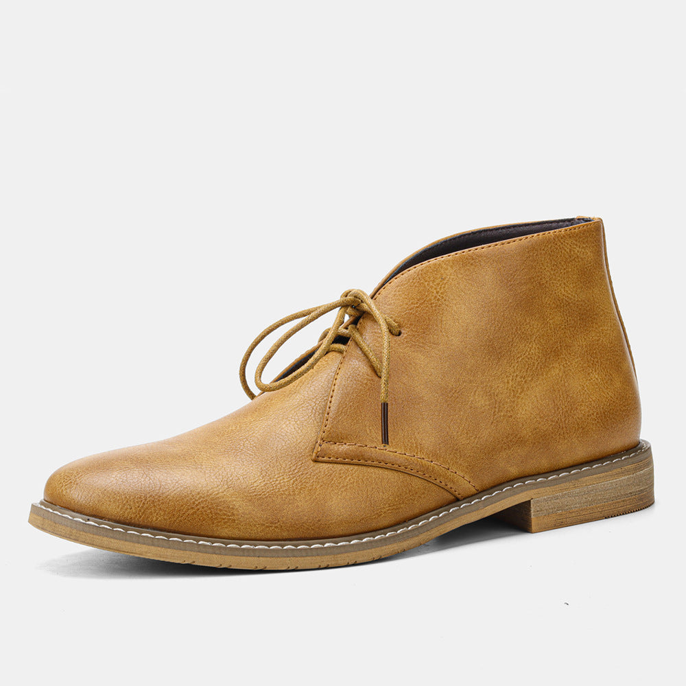 Ethan – Klassische Leder-Chukka-Stiefel Herren