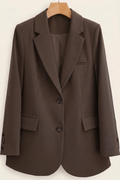 Stilvoller Damenblazer mit klassischem Zweiknopfdesign und praktischen Taschen - J&B - 1 - Annoboutique