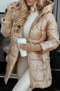 Natalia – Stepp-Winterjacke mit Kapuze Damen