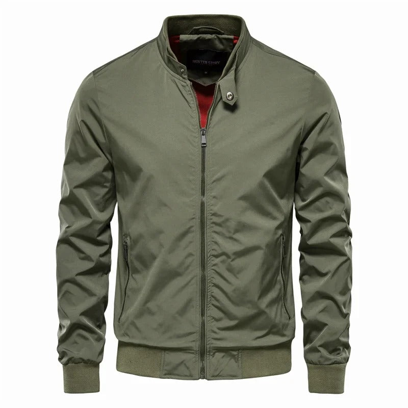 Leo – Herren Leichte Übergangsjacke mit Stehkragen