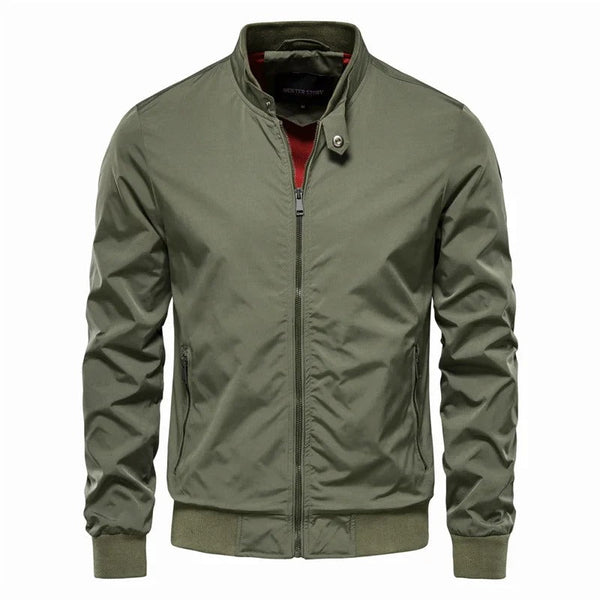 Leo – Herren Leichte Übergangsjacke mit Stehkragen