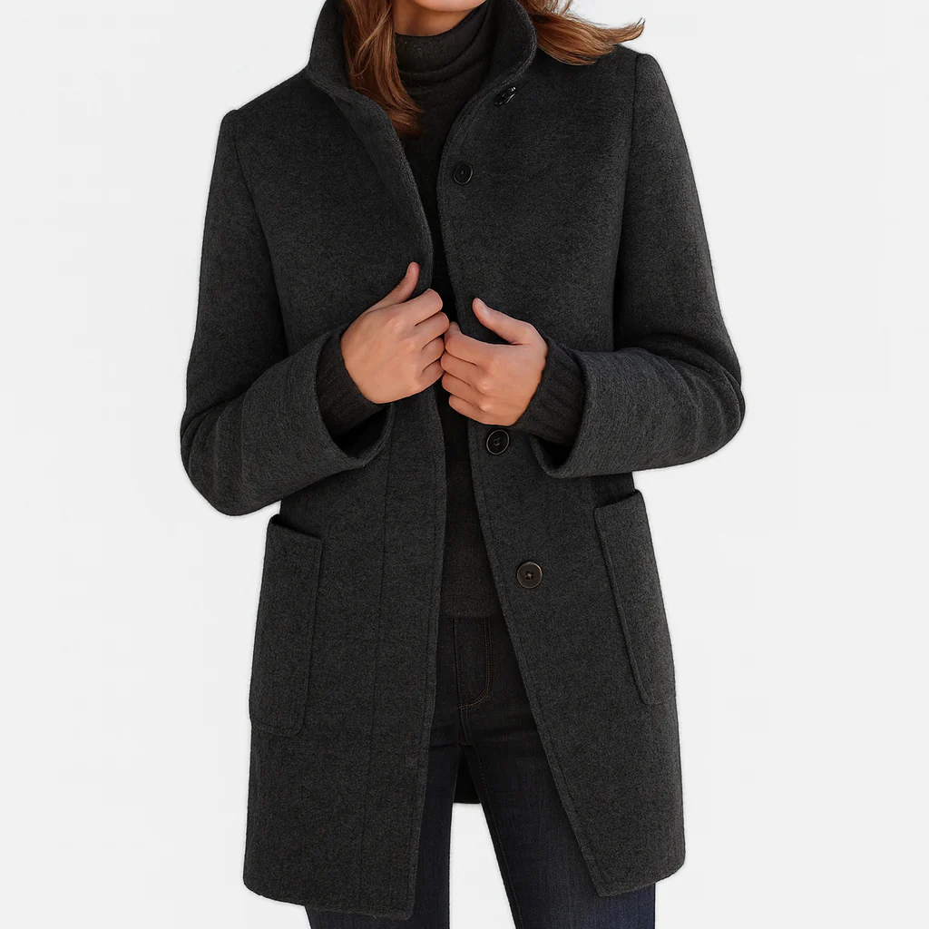 Lana – Moderner Wollmantel für Damen