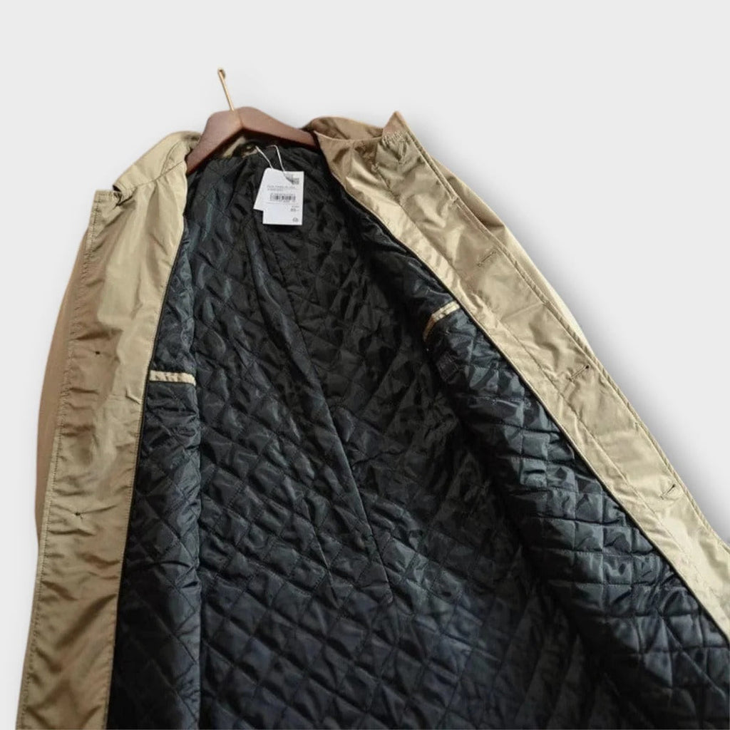 Herrenjacke mit taillierter Passform und eleganter Knopfleiste | A&B - 8 - Annoboutique