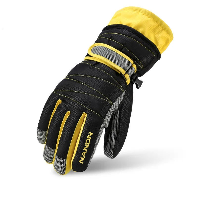 Isolierte Herrenhandschuhe mit verstellbarem Riemen für optimale Wärme - 3 - Annoboutique