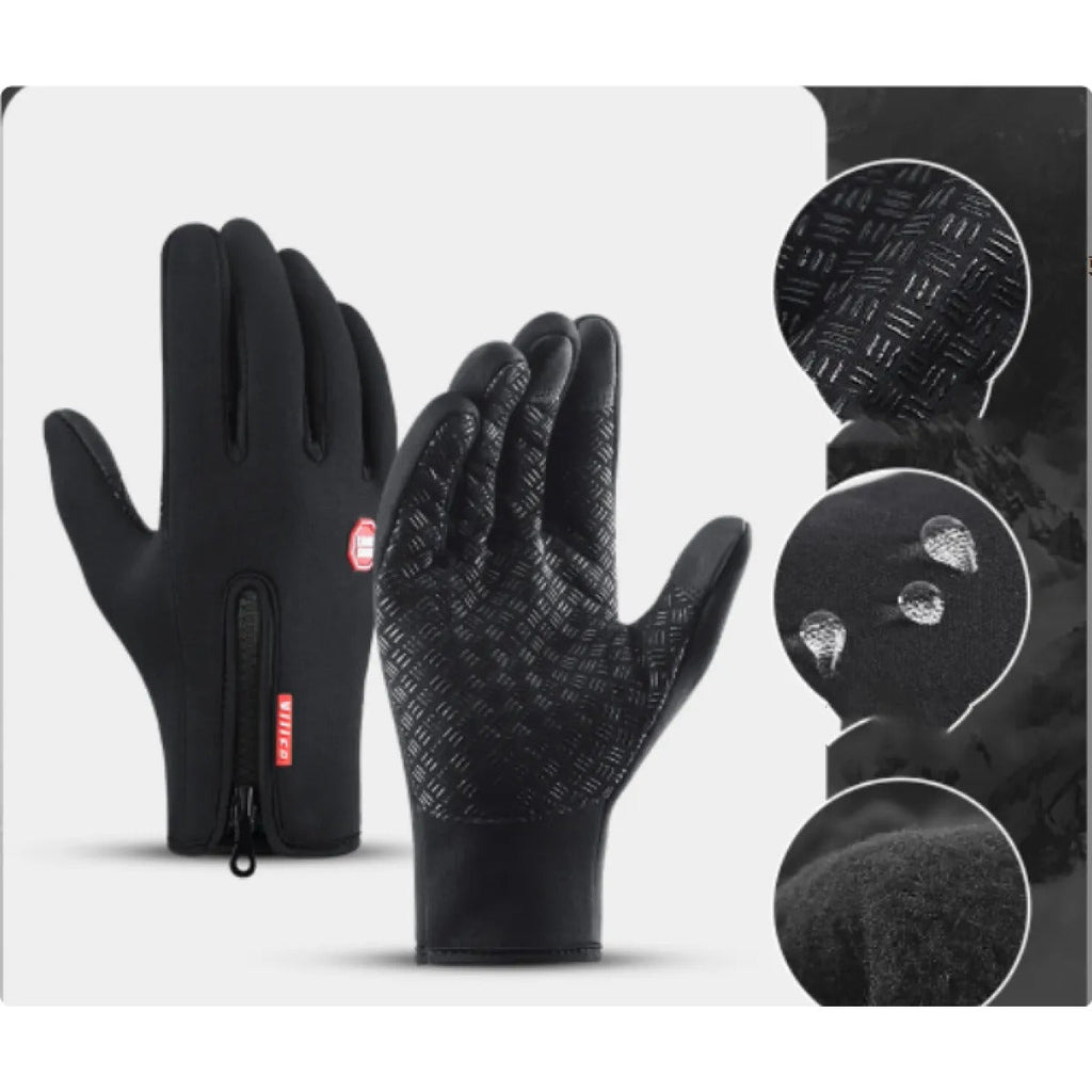 Funktionale Herrenhandschuhe für den Winter mit Touchscreen-Kompatibilität - 2 - Annoboutique