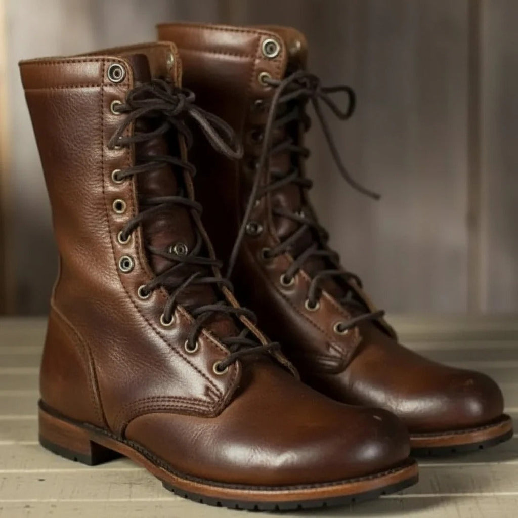 Herren Stiefel mit warmem Innenfutter und robuster Sohle | A&B - 3 - Annoboutique