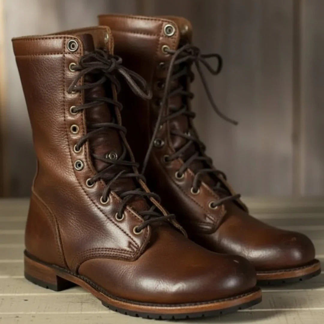 Herren Stiefel mit warmem Innenfutter und robuster Sohle | A&B - 3 - Annoboutique
