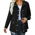 Damen Utility-Jacke mit Druckknöpfen und Zip | A&B - 1 - Annoboutique