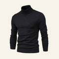 Rollkragenpullover Herren in Slim-Fit mit gerippten Ärmeln | A&B - 1 - Annoboutique