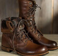 Herren Stiefel mit warmem Innenfutter und robuster Sohle | A&B - 1 - Annoboutique
