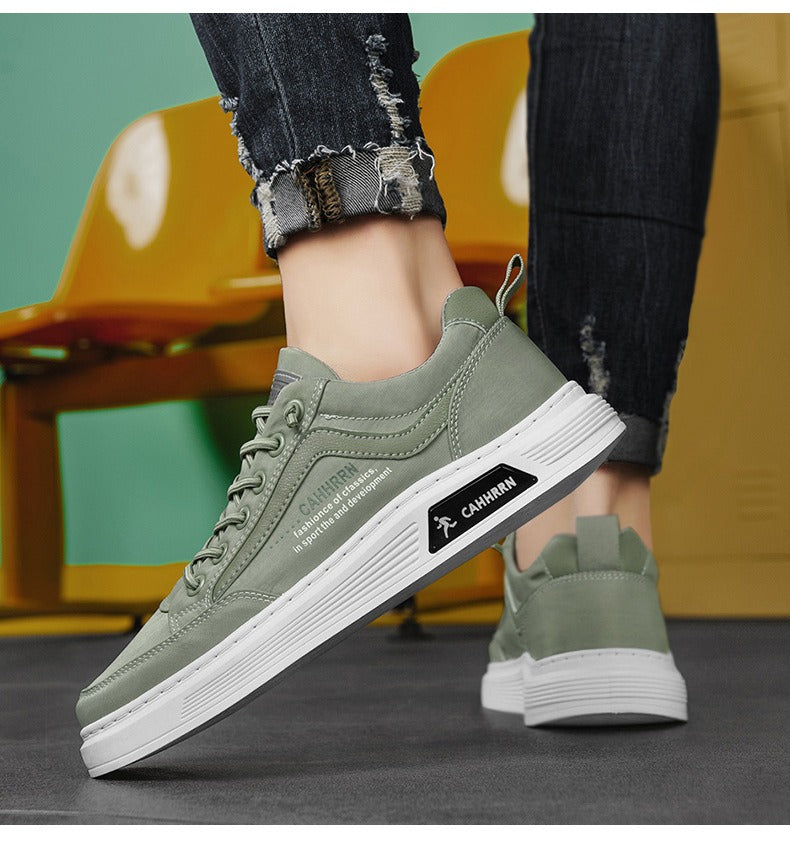 Leo - Herren Sneaker bequem mit Schnürung