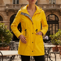 Damenjacke mit Kapuze und Kordelzug | A&B - 1 - Annoboutique