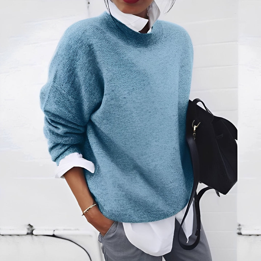 Emma – Strickpullover Damen Lockerer Schnitt