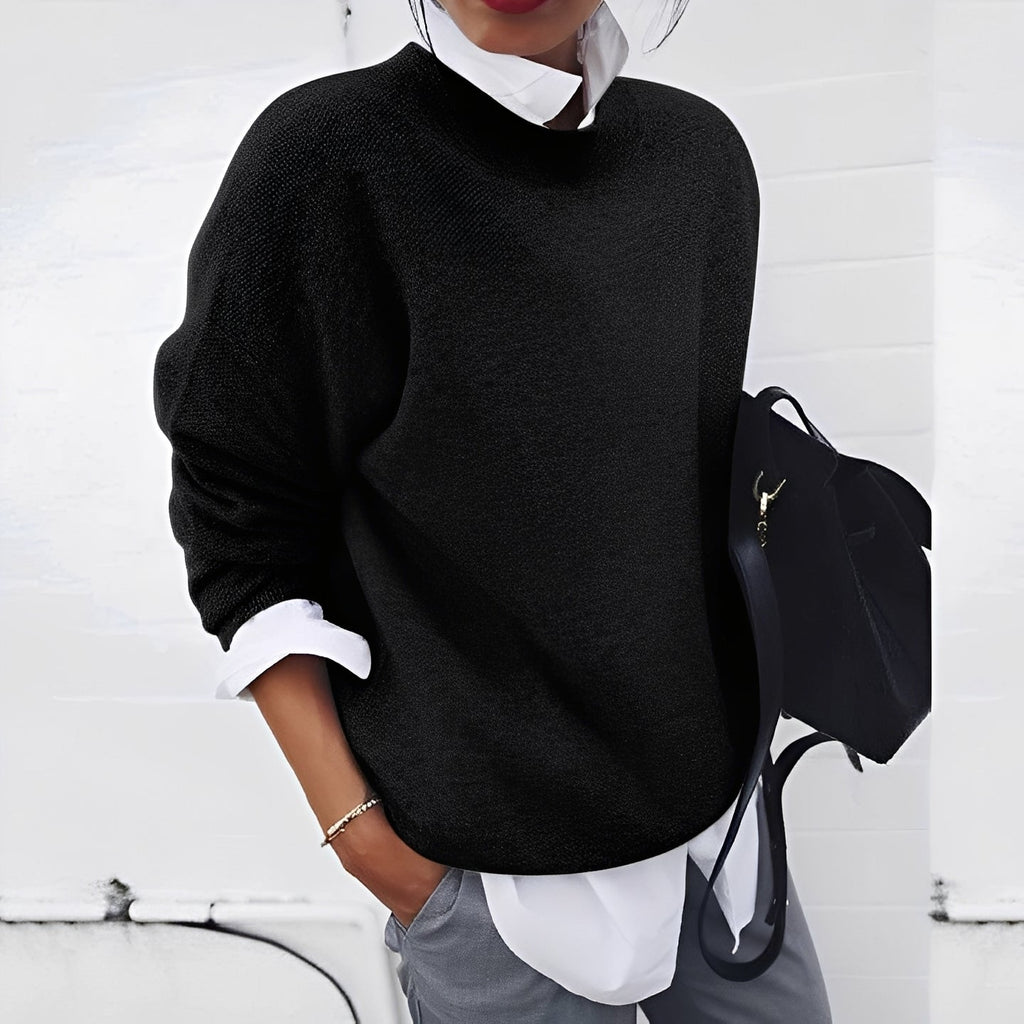 Emma – Strickpullover Damen Lockerer Schnitt