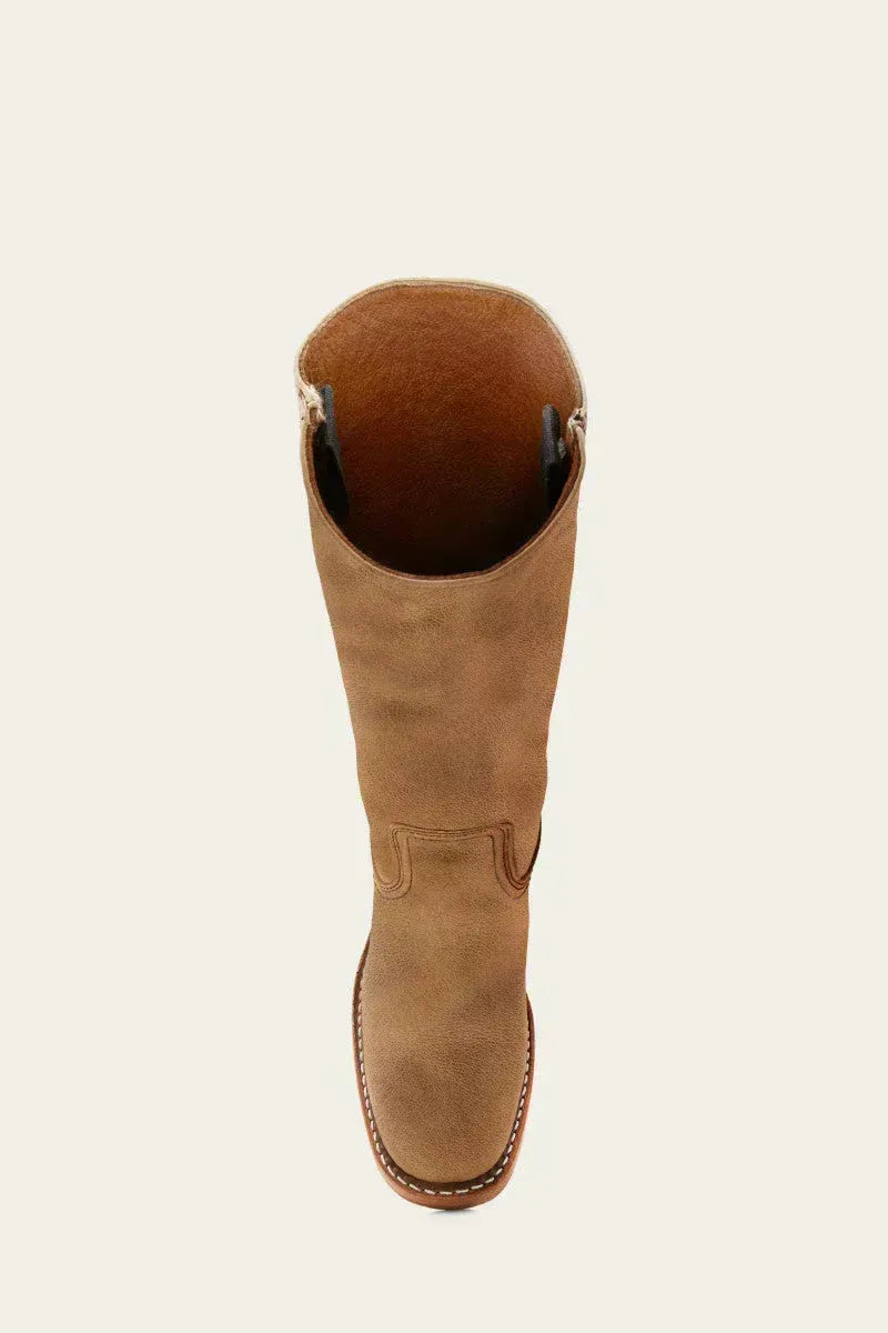 Kniehohe Damenstiefel mit Blockabsatz und schlichtem Design | A&B - 7 - Annoboutique
