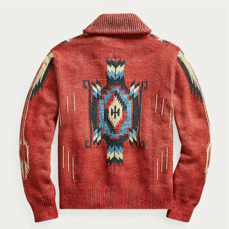 Kavrin – Strickjacke im Vintage-Stil für Herren
