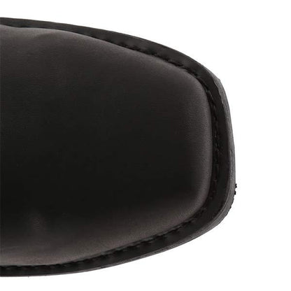 Lukas - Herren Biker Stiefel aus Leder mit klassischem Harness