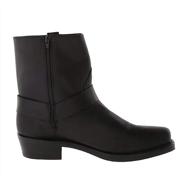 Lukas - Herren Biker Stiefel aus Leder mit klassischem Harness