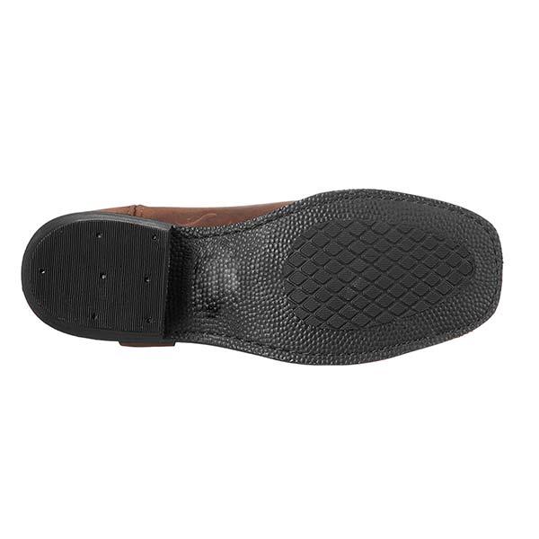 Lukas - Herren Biker Stiefel aus Leder mit klassischem Harness
