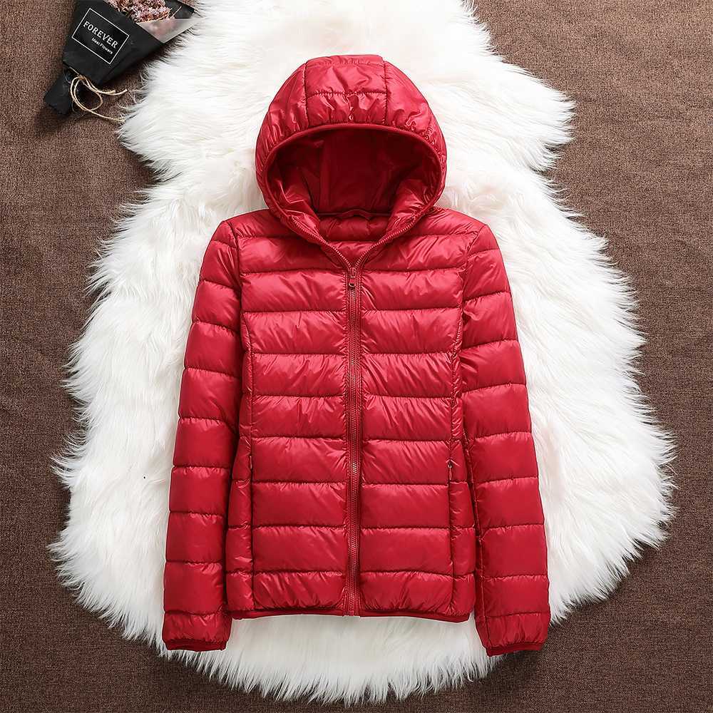 Mia – Damen Steppjacke Mit Kapuze