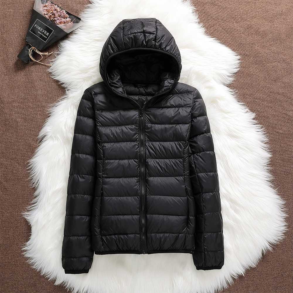 Mia – Damen Steppjacke Mit Kapuze