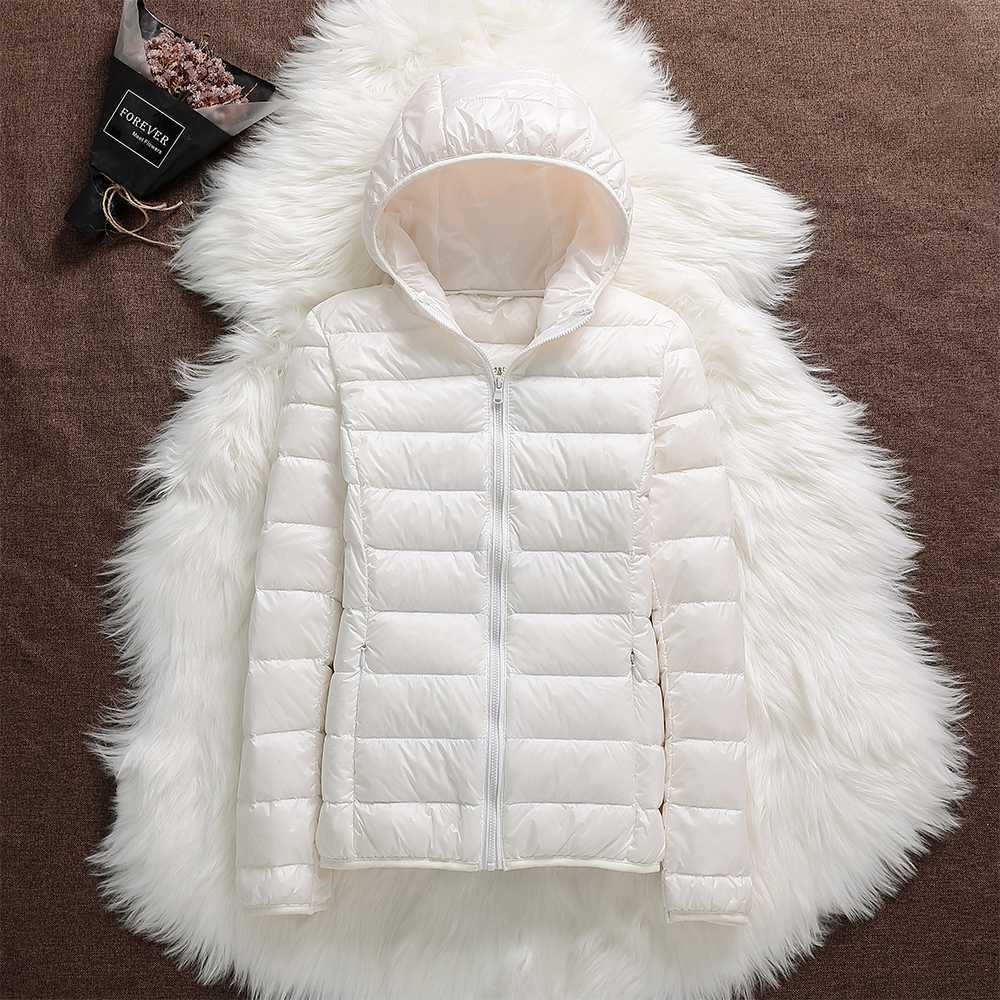 Mia – Damen Steppjacke Mit Kapuze