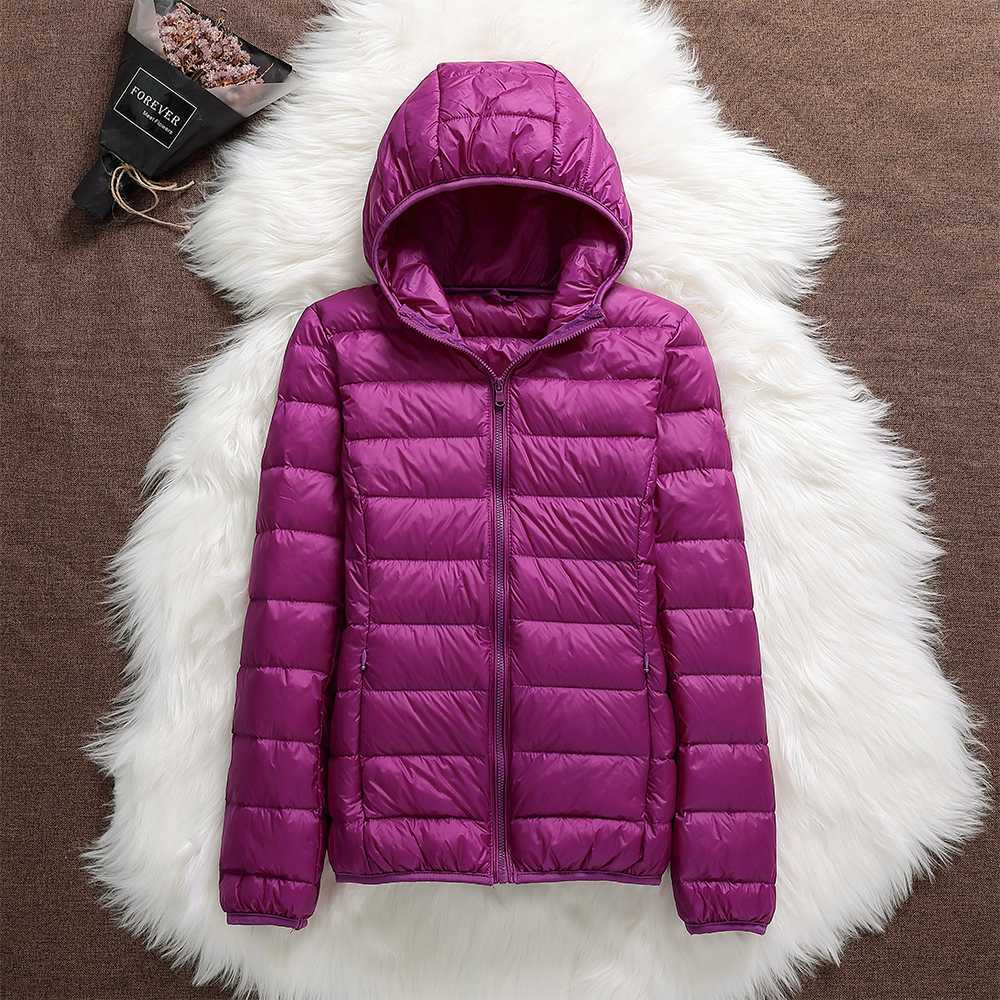 Mia – Damen Steppjacke Mit Kapuze