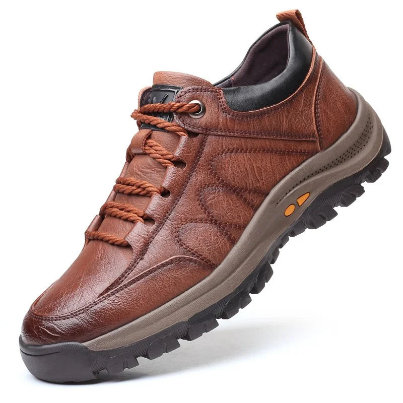 Milan – Strukturierter Leder Sneaker Herren