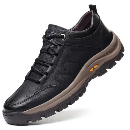 Milan – Strukturierter Leder Sneaker Herren