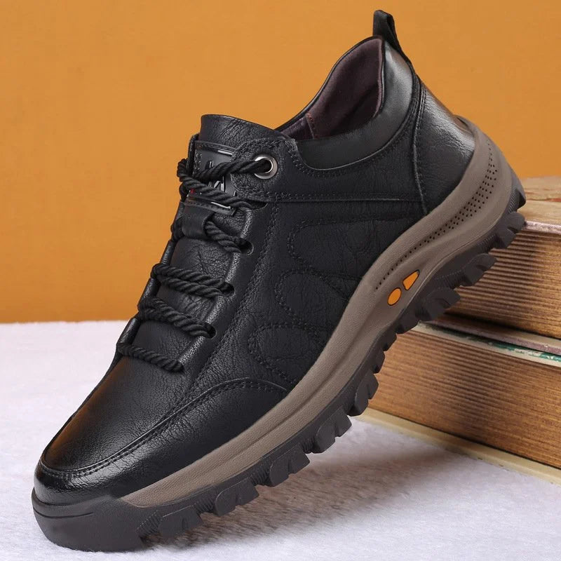 Milan – Strukturierter Leder Sneaker Herren