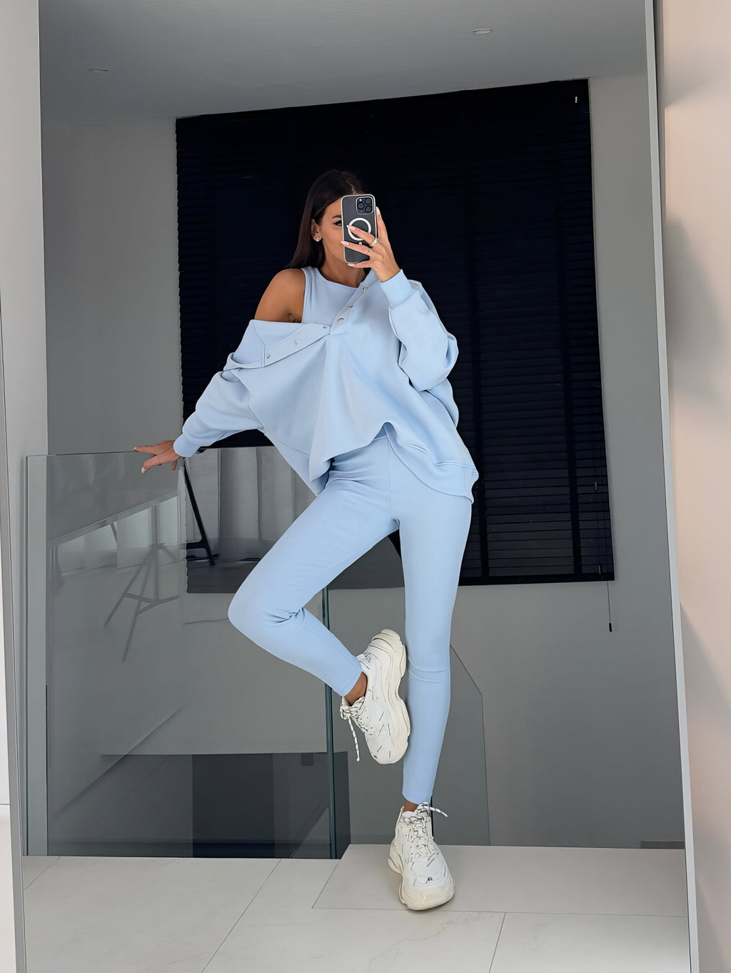 Lea – Lounge Set Damen mit Oversized Sweatshirt und Leggings