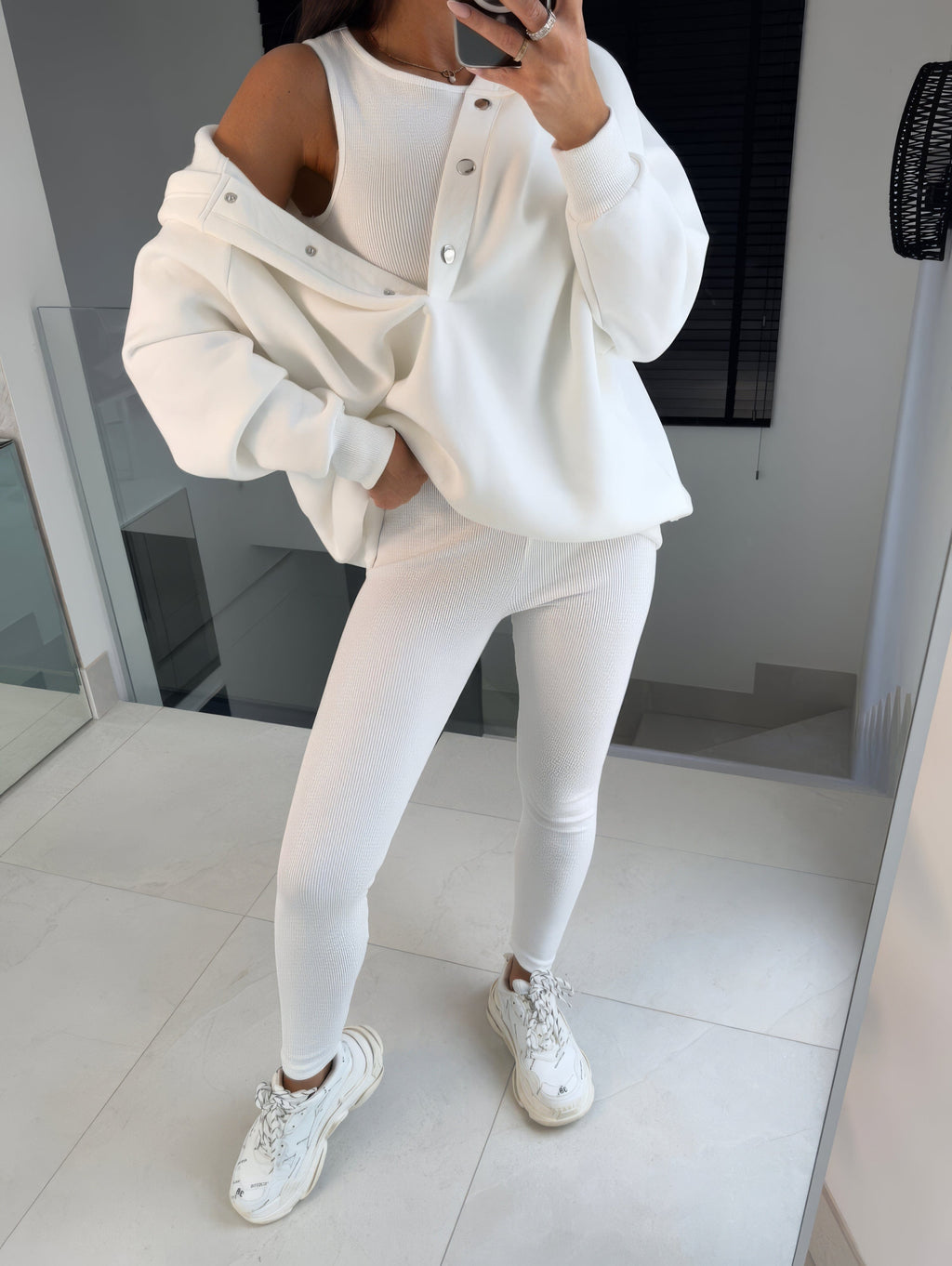 Lea – Lounge Set Damen mit Oversized Sweatshirt und Leggings