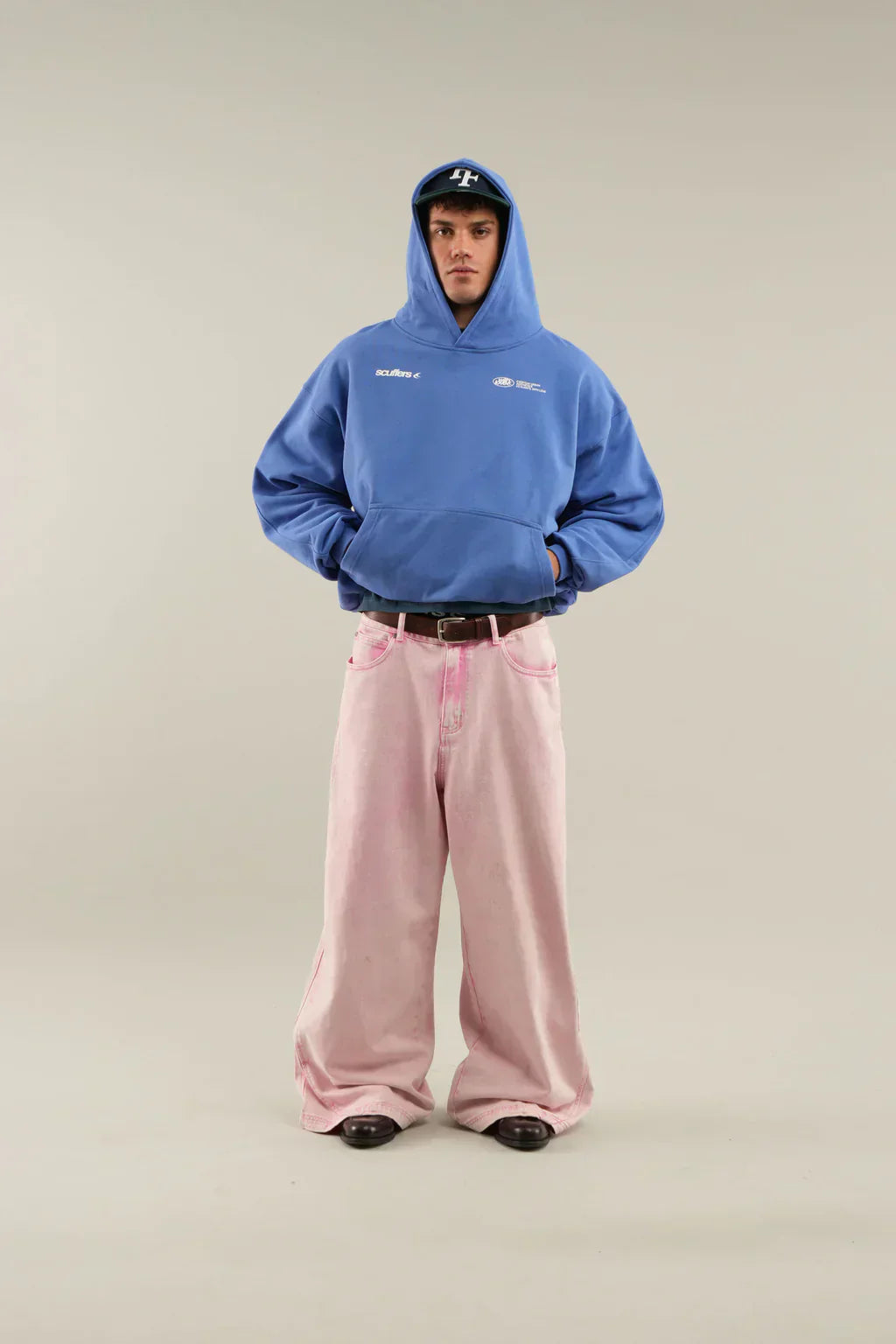 Lena – Damen Hoodie Oversize mit Kapuze