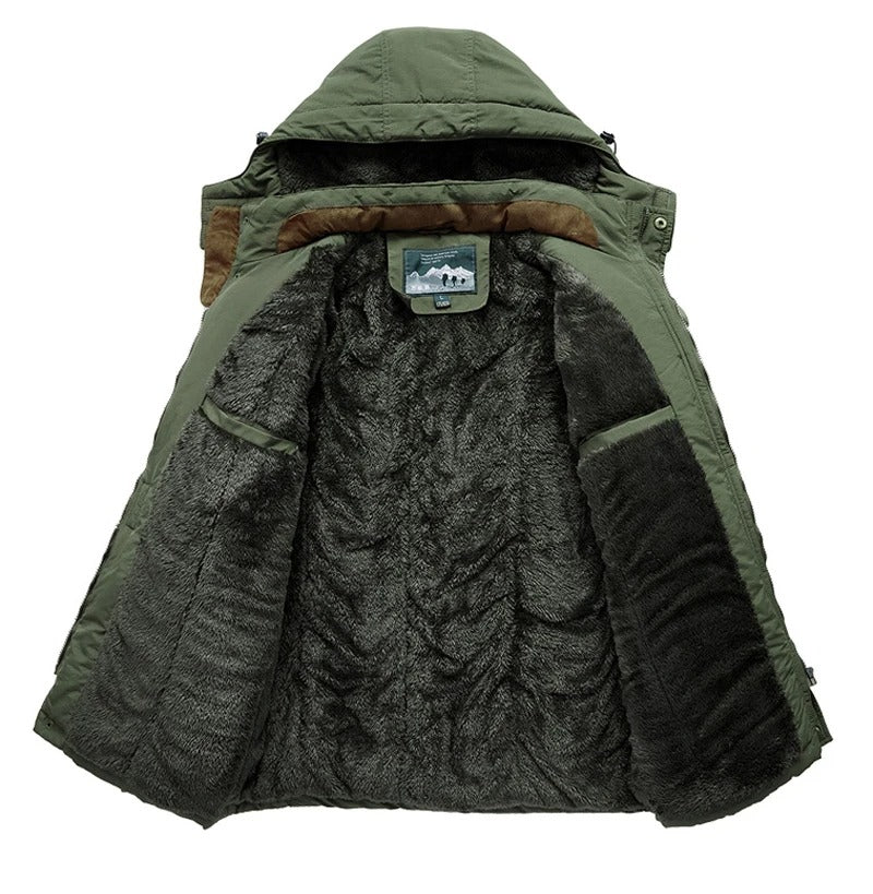 Marek – Gefütterte Winterparka-Jacke Herren