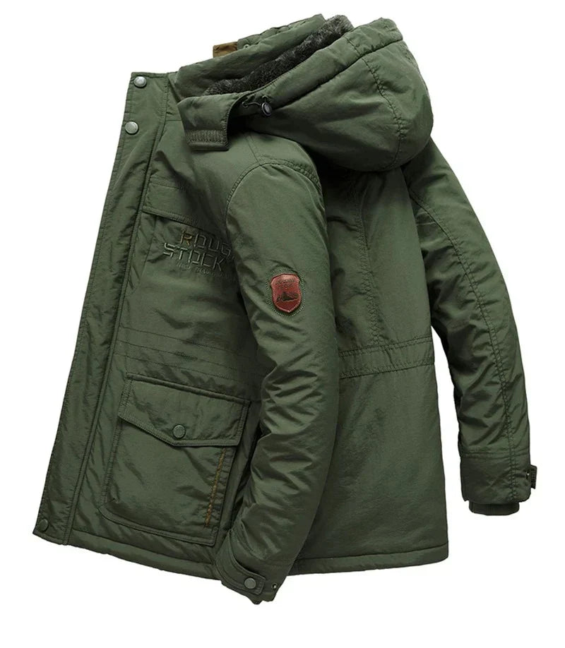 Marek – Gefütterte Winterparka-Jacke Herren