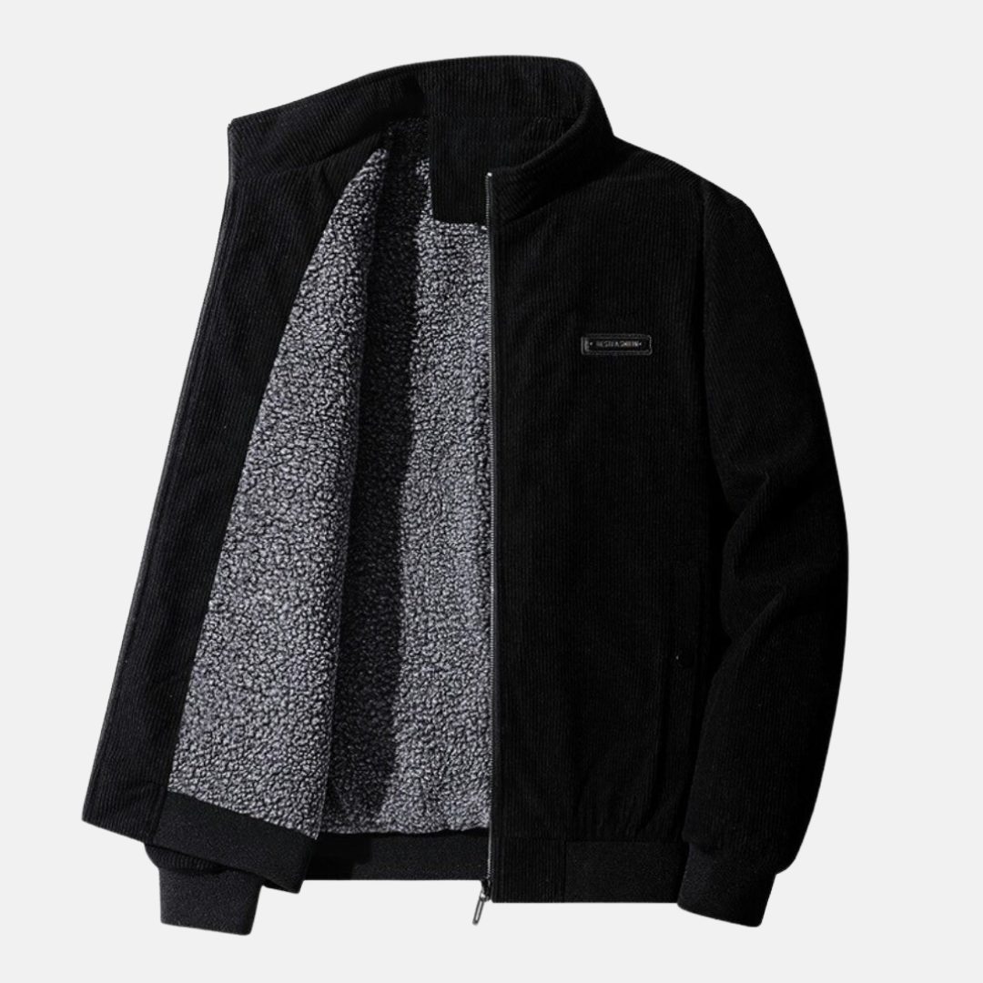 Oliver – Herren Cordjacke Mit Stehkragen