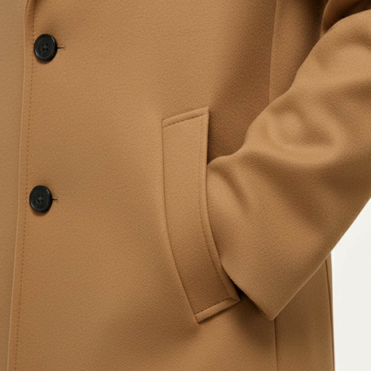 Javier – Eleganter Herren Wintermantel in langer Silhouette