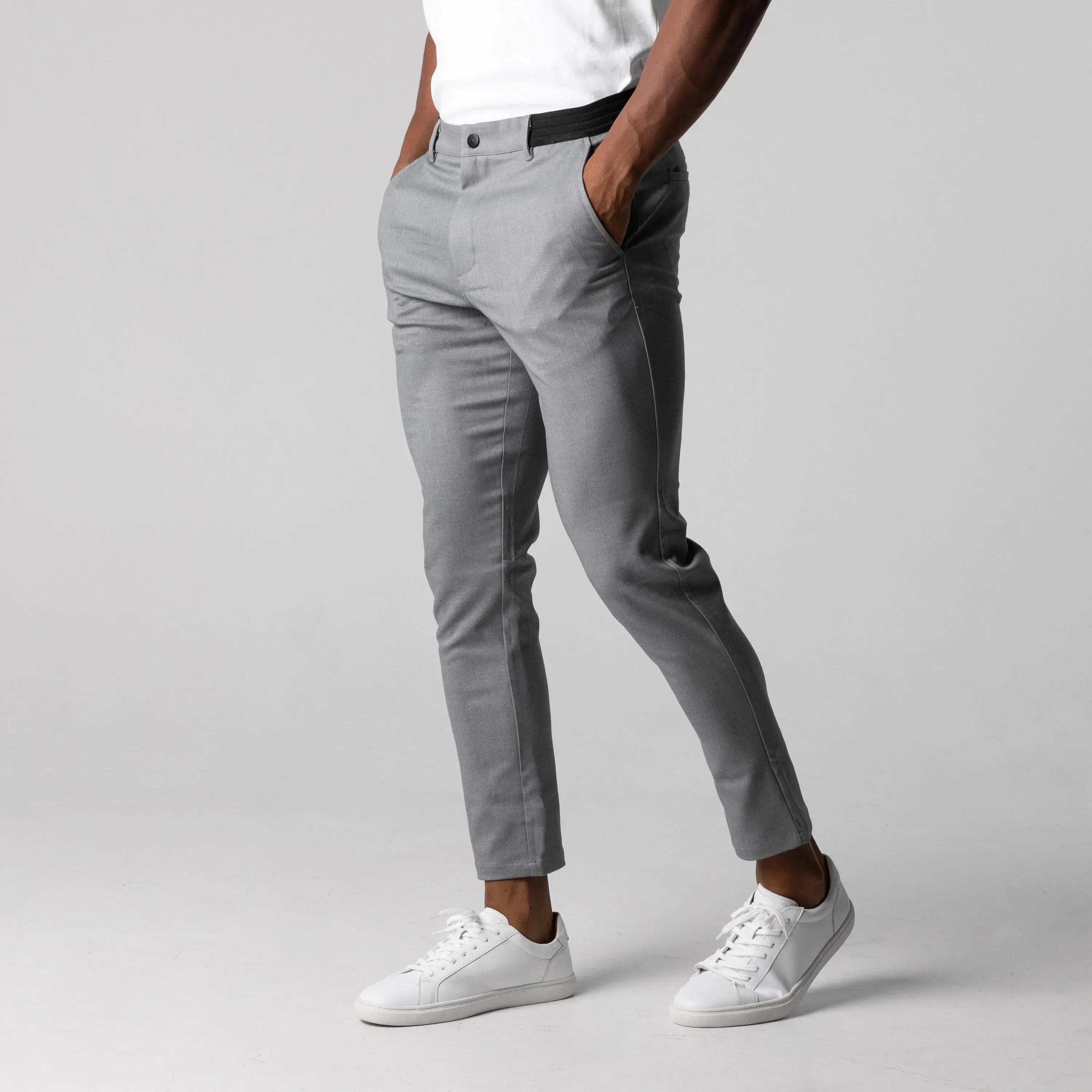 Bjørn - Aktiv - Chinos - Hosen - Chinos - Grau - Müller Mode
