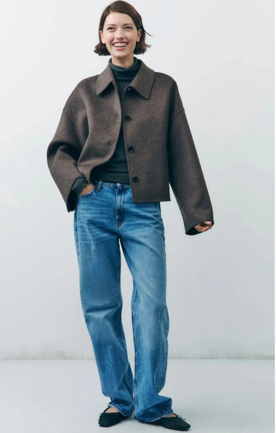 Sofia - Damen Kurzjacke modern geschnitten