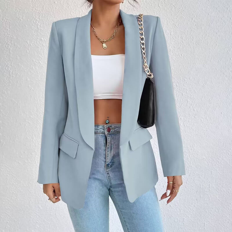 Lara – Damen Moderner Blazer mit Revers