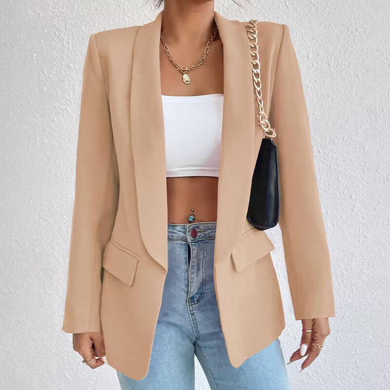 Lara – Damen Moderner Blazer mit Revers