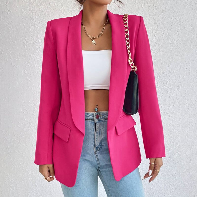 Lara – Damen Moderner Blazer mit Revers