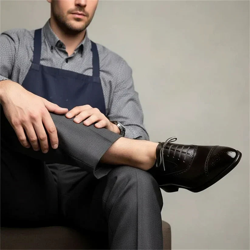 Elegante Oxford-Schuhe Herren mit klassischem Design und feiner Verarbeitung | A&B - 4 - Annoboutique