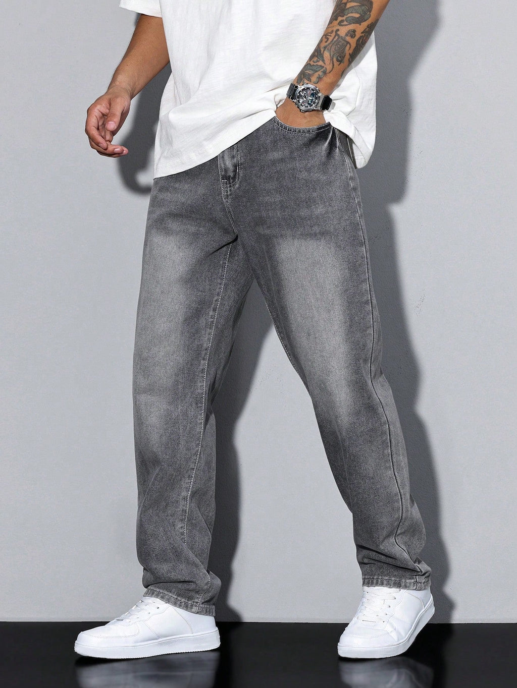 Oliver – Locker geschnittene Vintage-Jeans für Herren