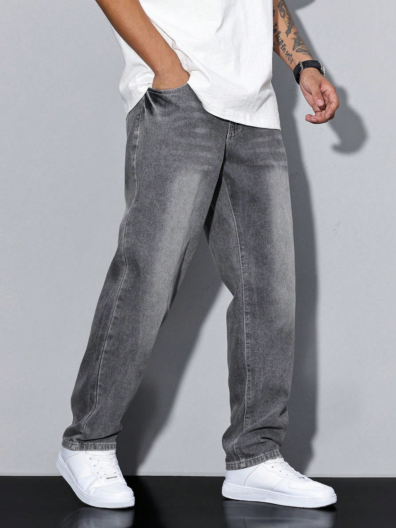 Oliver – Locker geschnittene Vintage-Jeans für Herren