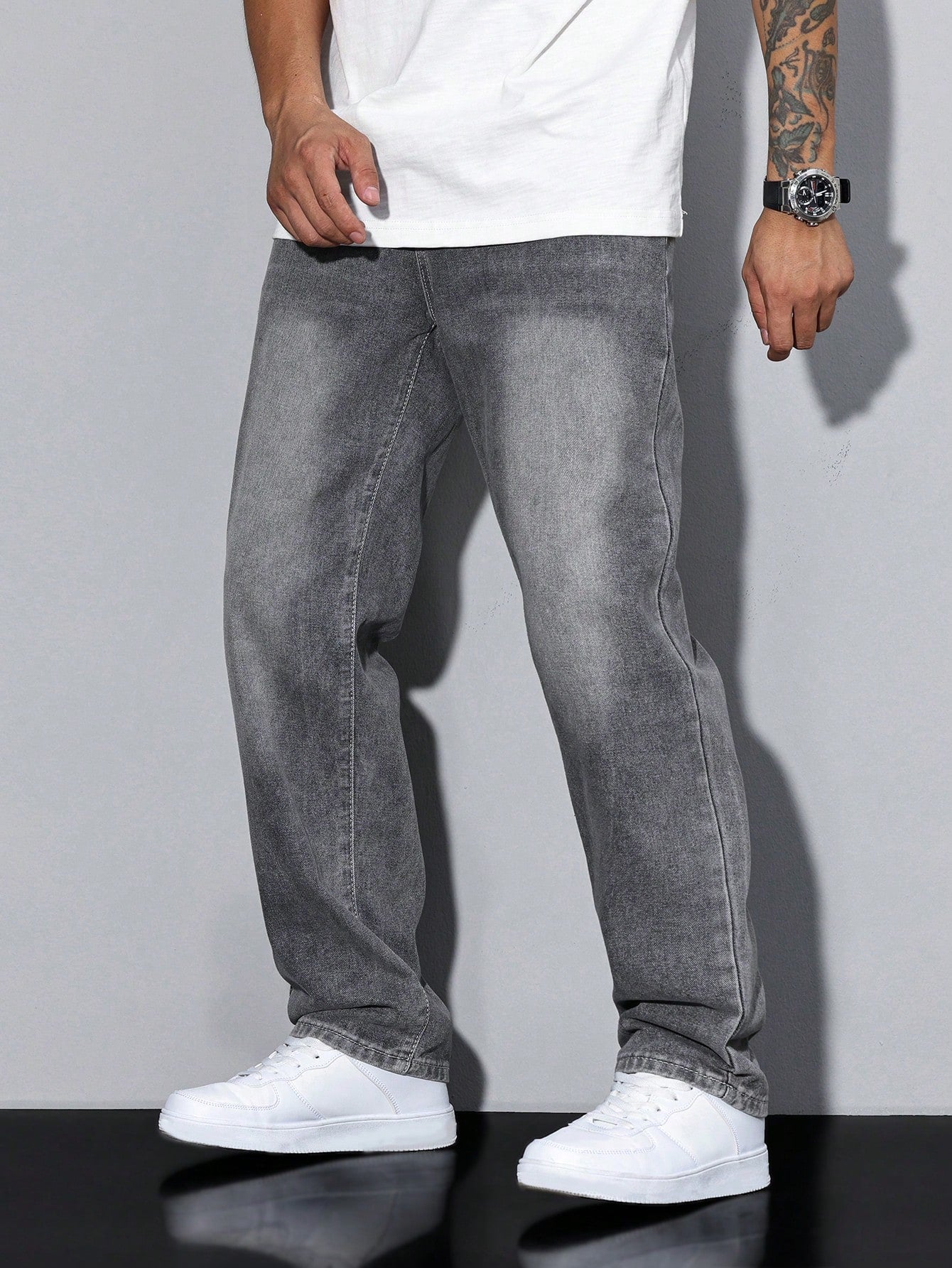 Oliver – Locker geschnittene Vintage-Jeans für Herren